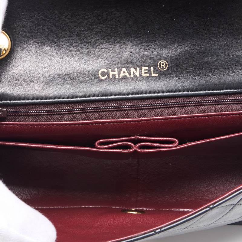 Chanel Matrasse Full Flap Turnlock Chain Shoulder  Black  Shoulder Bag Mini Shoulder Bag  Bag Hybrid 【 Delivery】 Nashville Online
