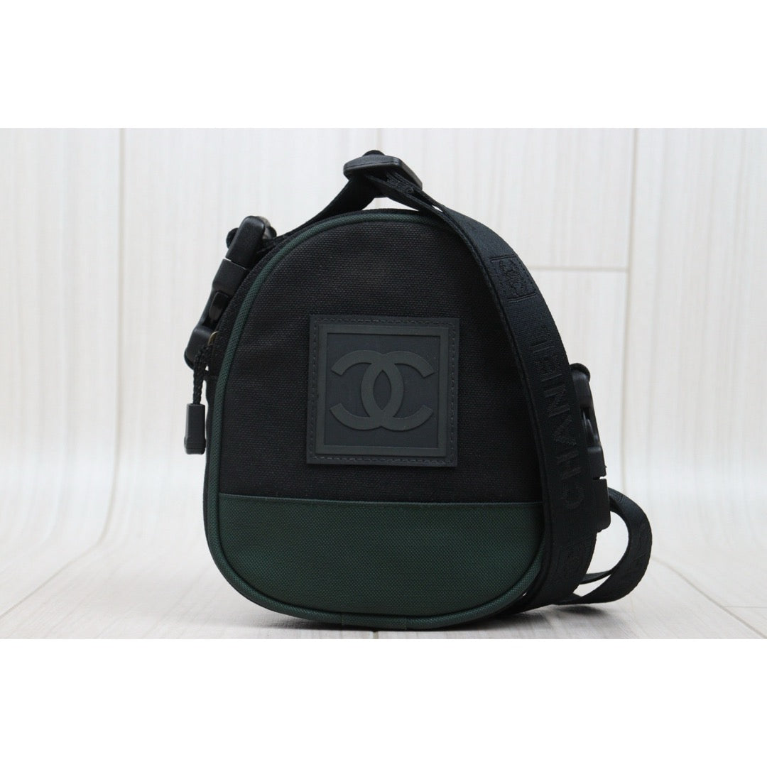 Good ( Rank AB)｜  Chanel Sports Line Egg shaped Mini Bag Coco Mark Shoulder Bag  Made in 2003-2004 Year｜25062613