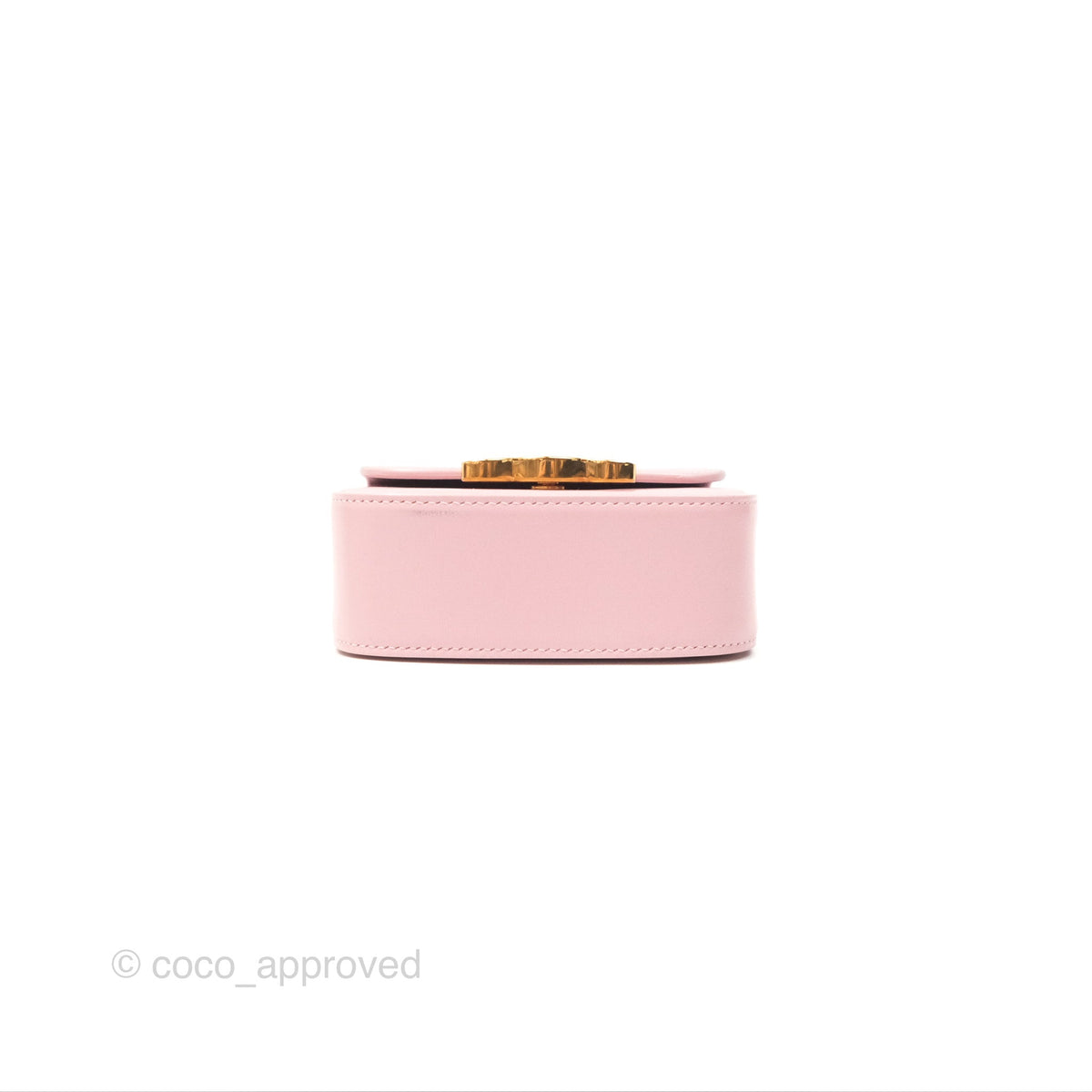 Celine Mini Triomphe Shiny Calfskin Pink