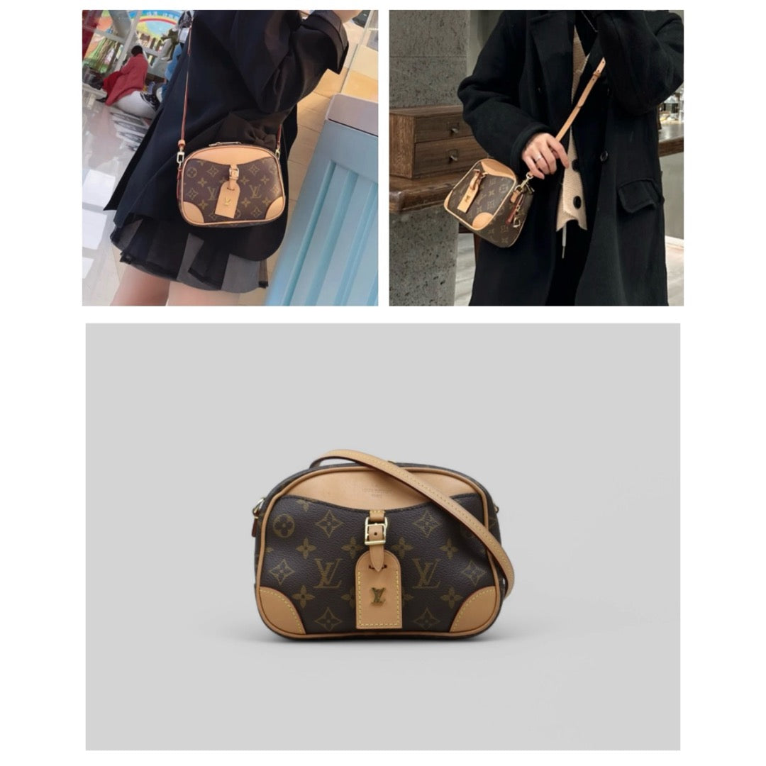 Good ( Rank AB) ｜LV Monogram Deauville Mini Shoulderbag｜S25022511