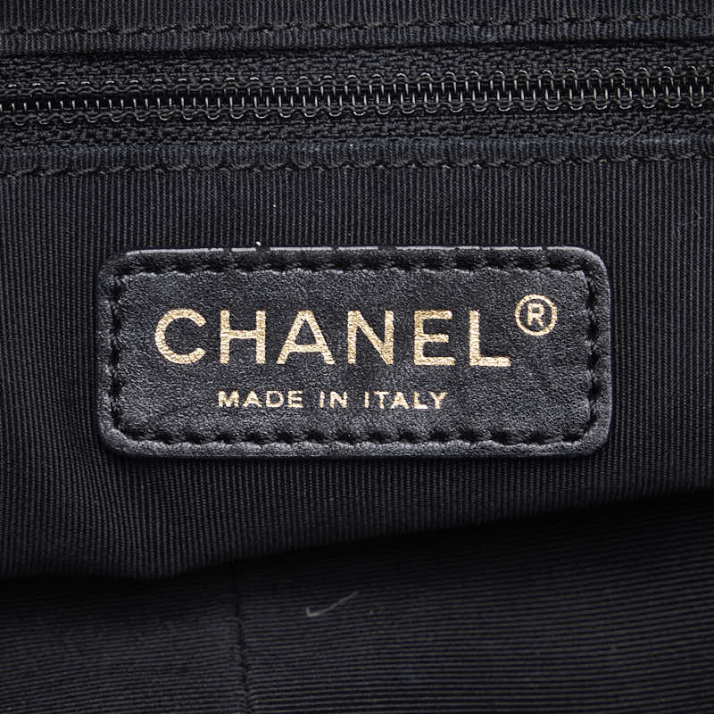 Chanel Matrases Coco Chain Tote Bag Black Caviar S  Chanel