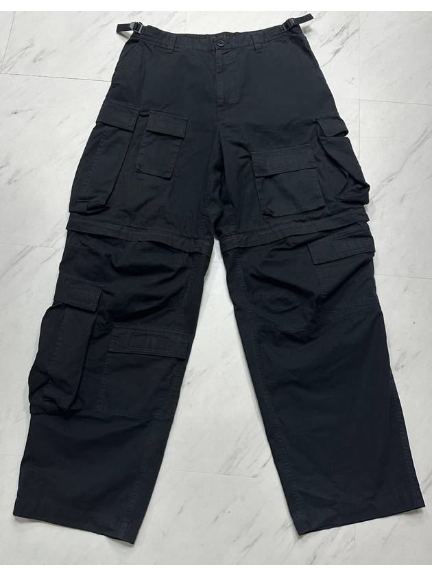 Luxury Balenciaga  Transformation multi cargo pants 48