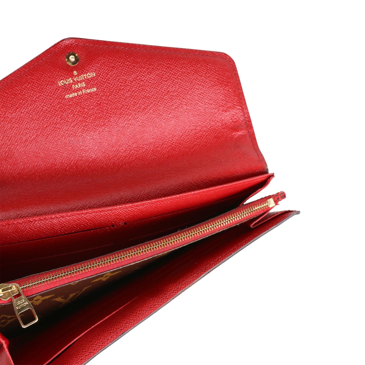 Louis Vuitton Portefeiulle Retiro French Push-lock Wallet LV-W1020P-A001