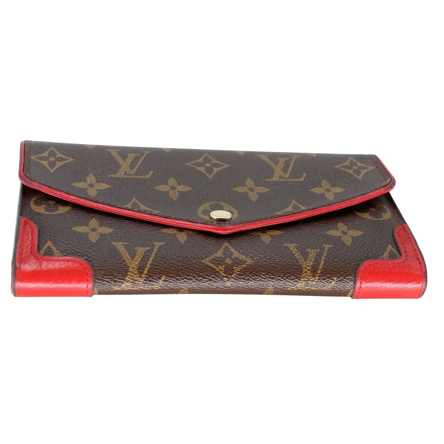 Louis Vuitton Portefeiulle Retiro French Push-lock Wallet LV-W1020P-A001