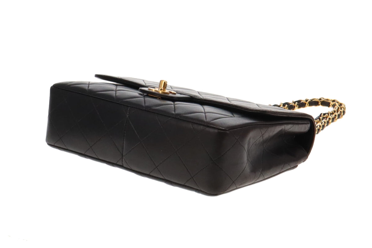 Chanel Vintage Lambskin Border Flap Diana 3 Series