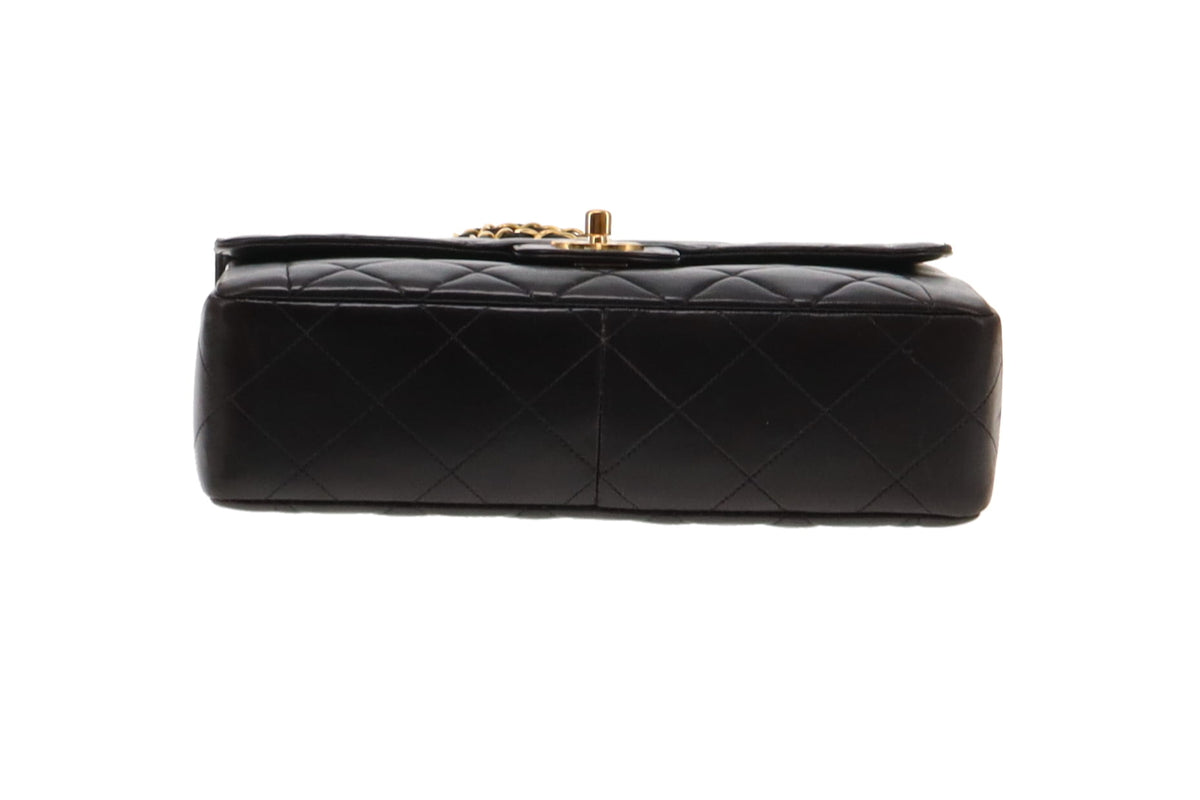 Chanel Vintage Lambskin Border Flap Diana 3 Series