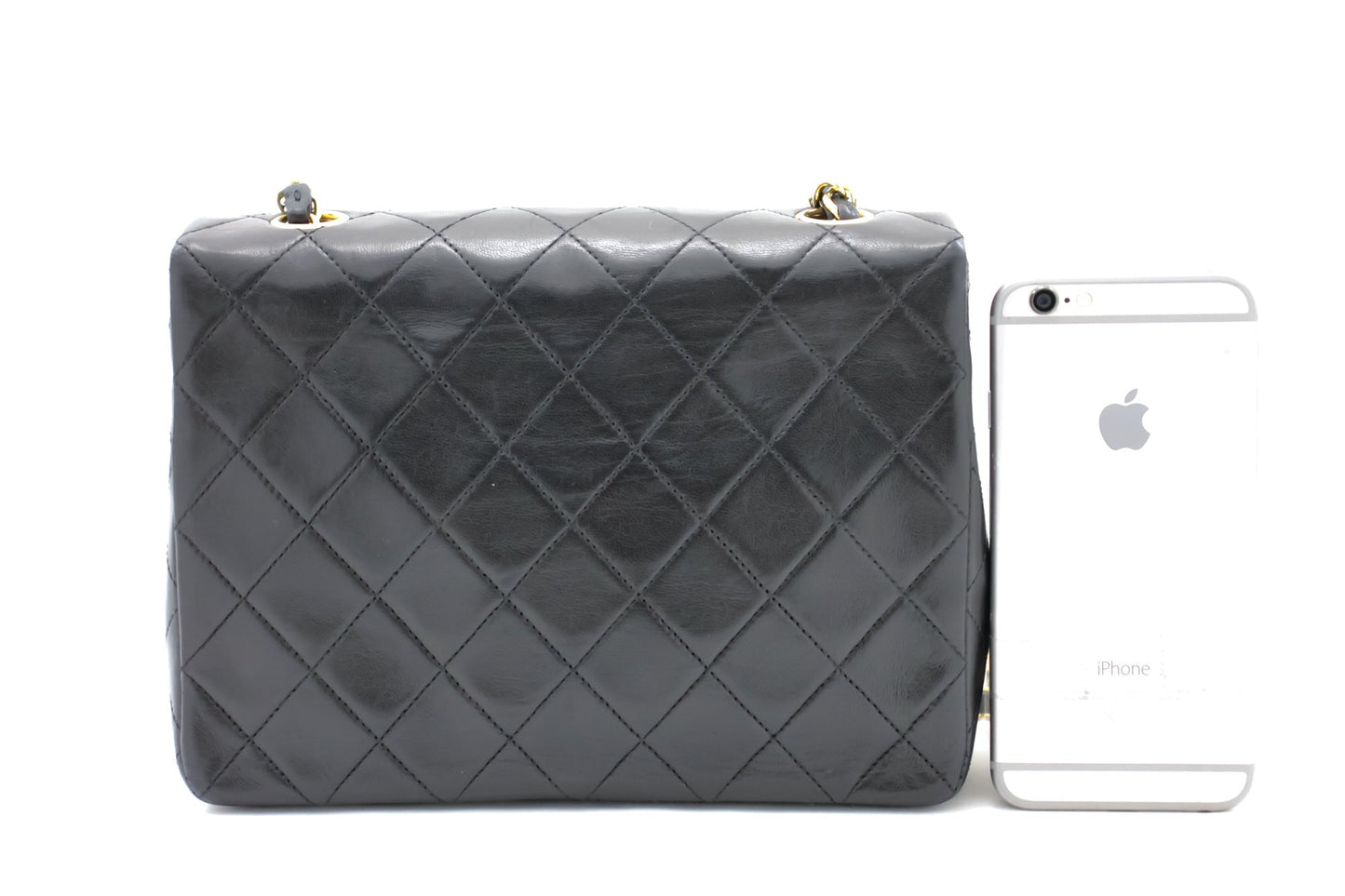 Top Quality Chanel Mini Square Small Chain Shoulder Bag Crossbody Black Quilt