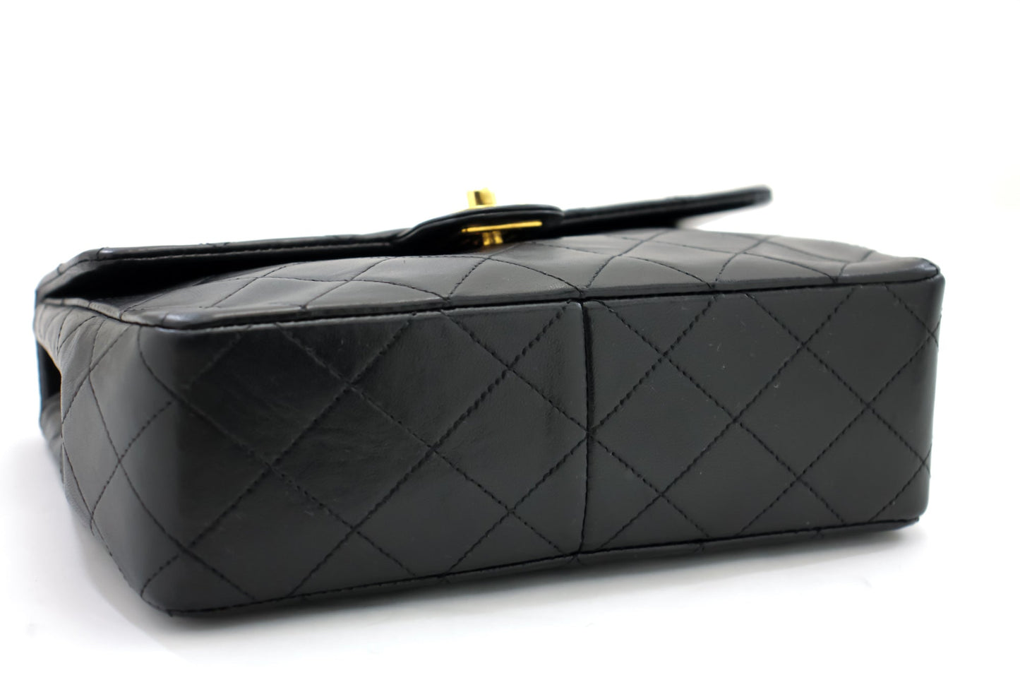 Top Quality Chanel Mini Square Small Chain Shoulder Bag Crossbody Black Quilt