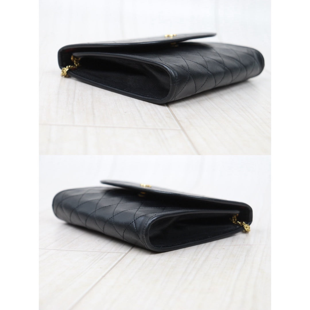 Good ( Rank AB)｜ CHANEL Mini Coco Mark Matrasse Lambskin Chain Shoulder Bag ｜25052901