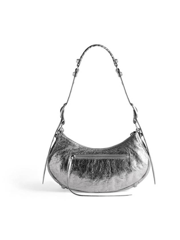 Luxury Balenciaga  Le Cagole Small Shoulder Bag Silver