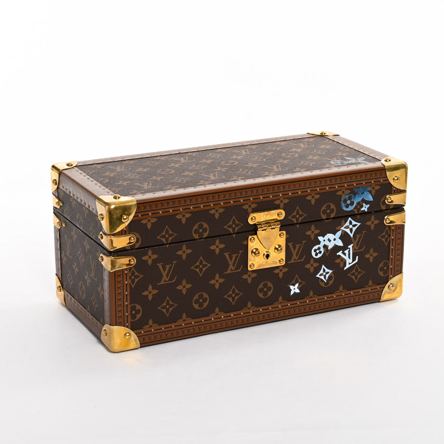 Louis Vuitton Cre Affresour Watch Box M20209 Brown