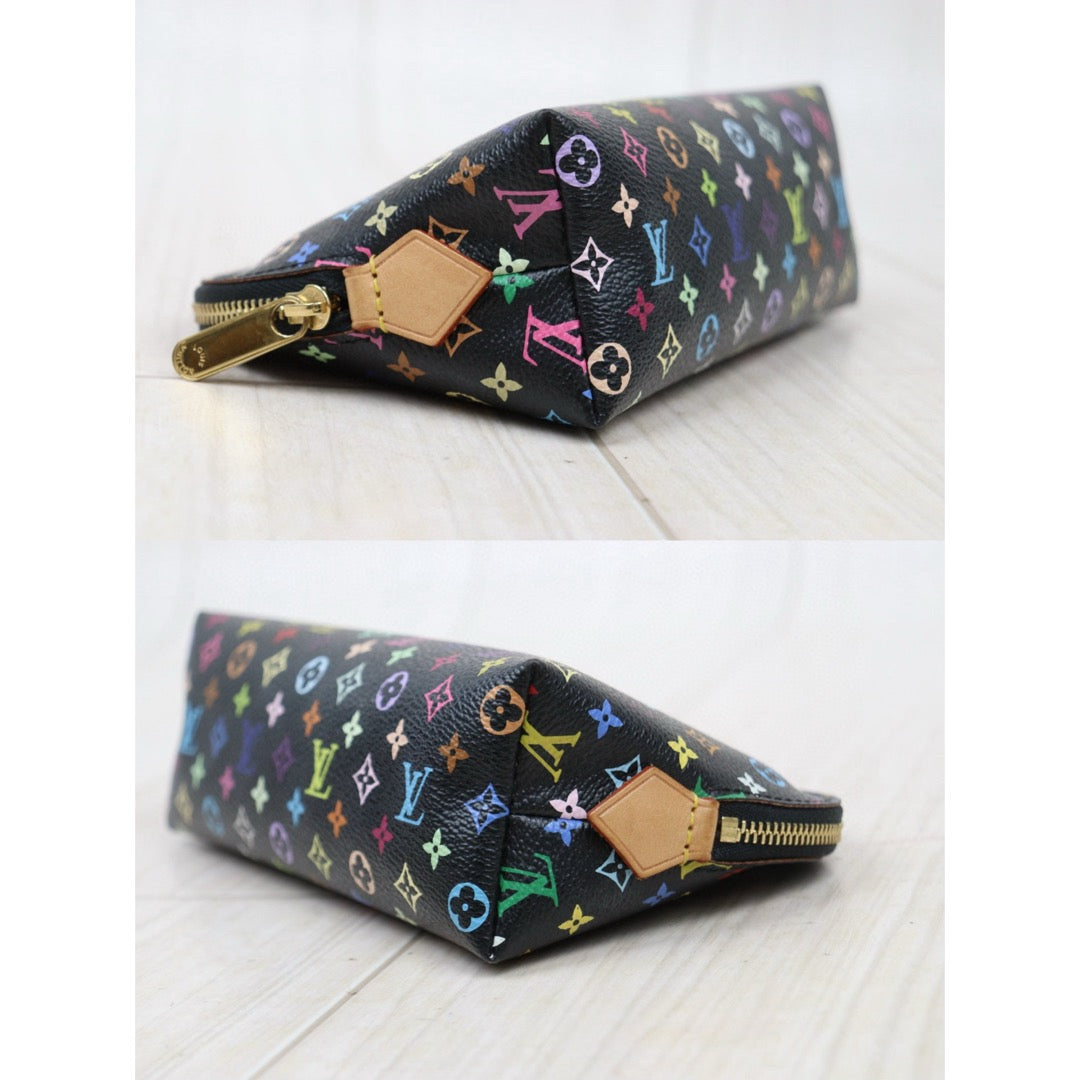 Good ( Rank AB)｜LV Monogram Multicolor PM Pochette Cosmetics｜V25012113