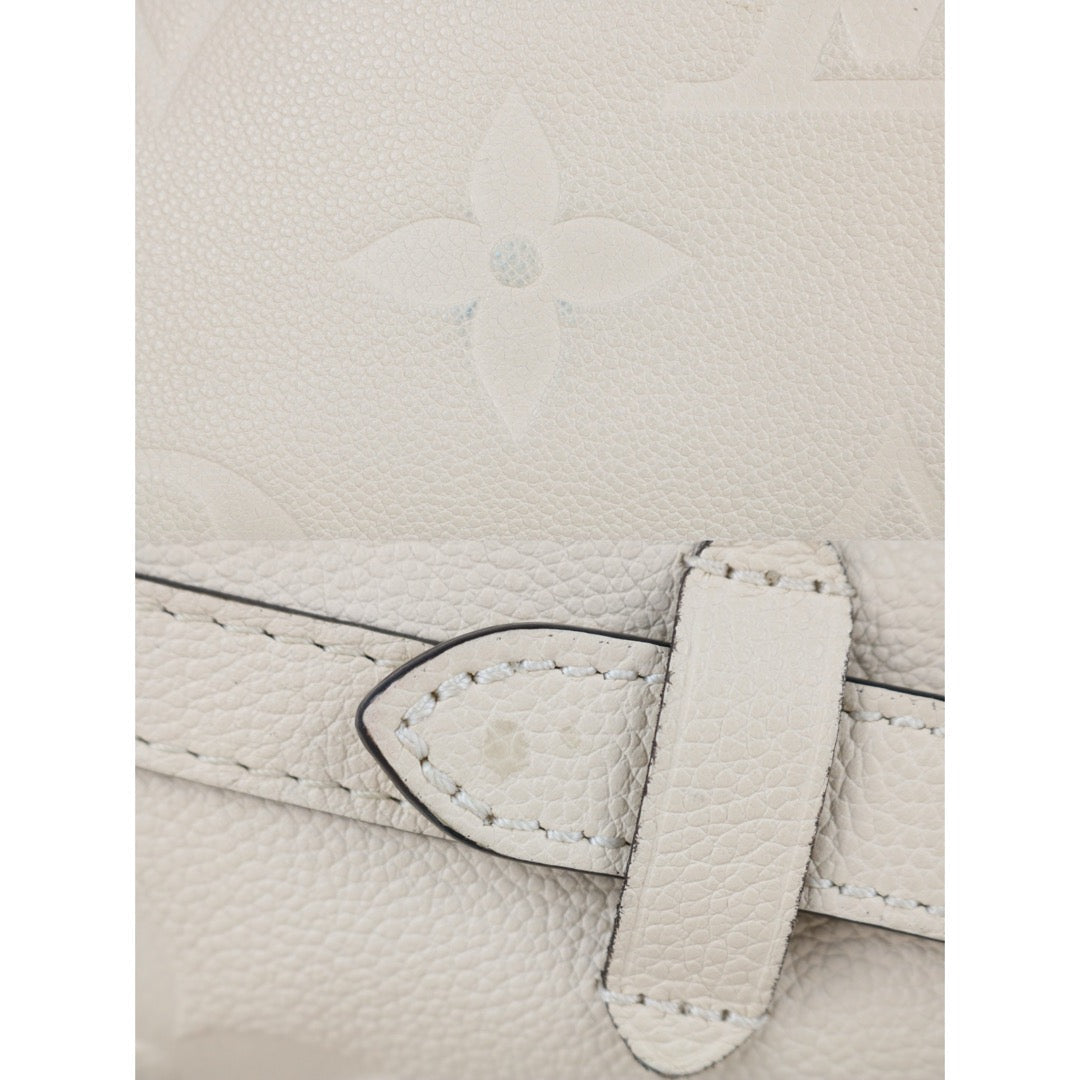 Very Good ( Rank A) ｜LV Monogram Leather Empreinte carryall PM White Shoulder Bag｜B25012202