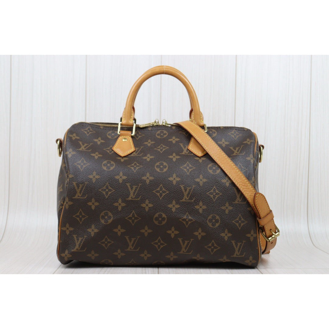 Good ( Rank AB) ｜ LV Monogram Speedy 30 Hand Bag With Shoulder Strap｜S25033011