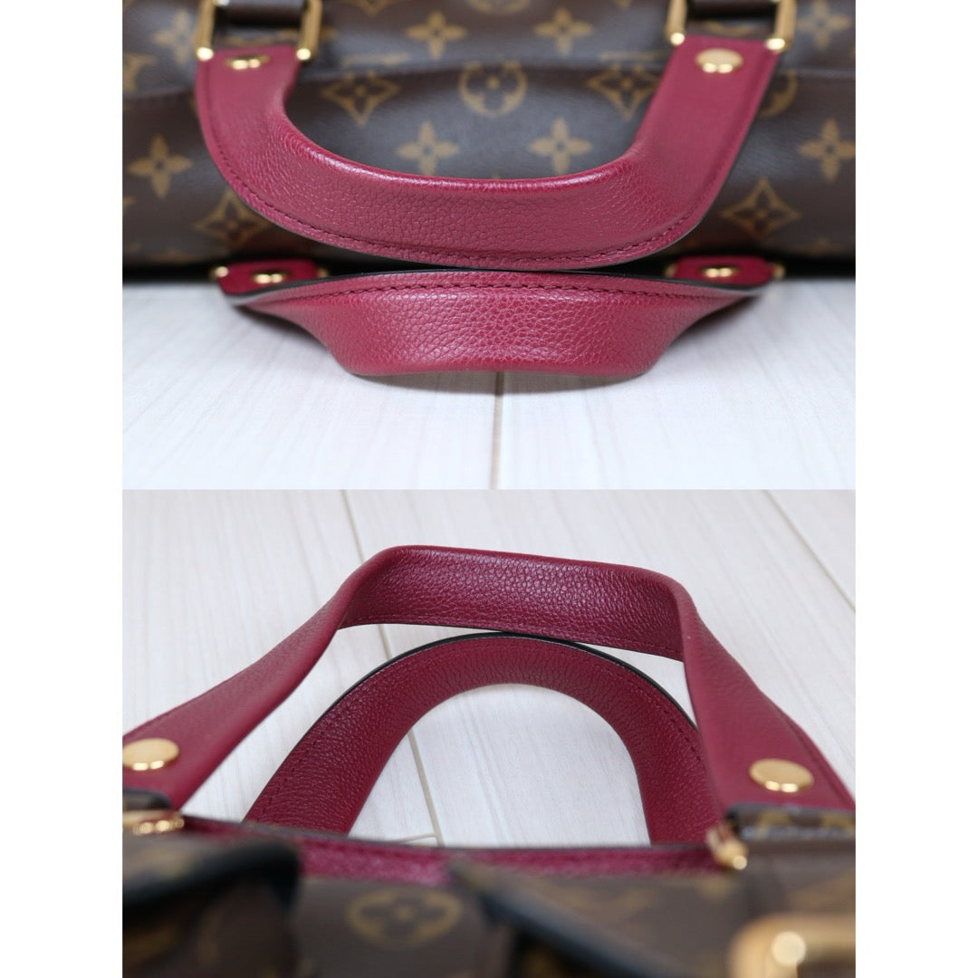 Very Good ( Rank A)｜ LV Monogram Manhattan Tote Bag With Shoulder Bag｜S24100202