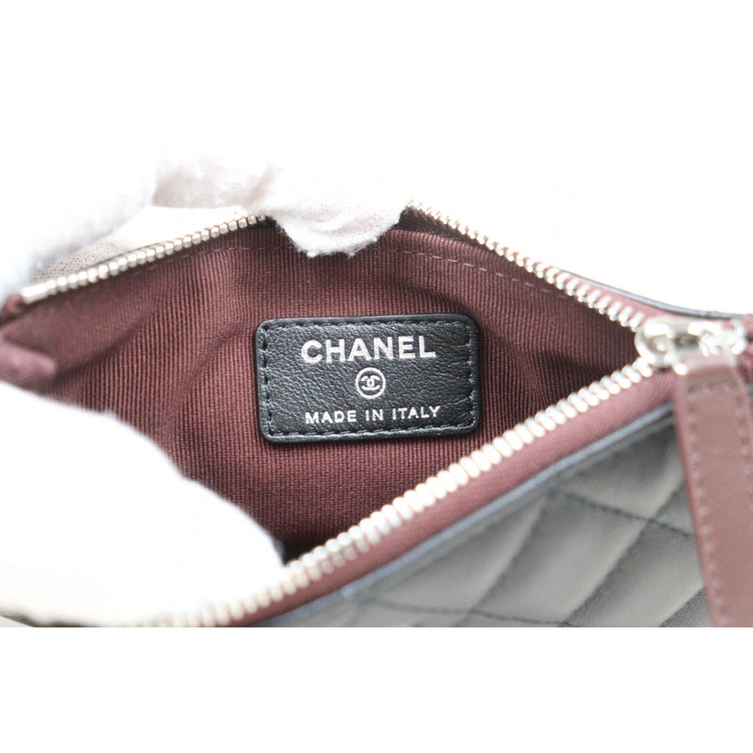 Excellent（Rank SA）｜CHANEL Lambskin Card Holder Black Made In 2021 - 2022 Year｜V25032017