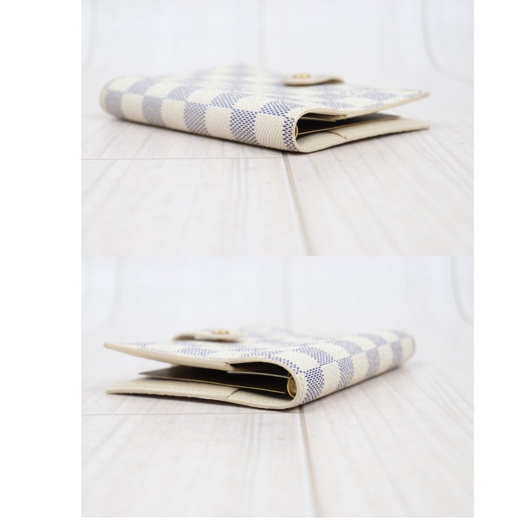 Rank A ｜ LV Damier Azur PM Notebook Cover ｜Q24040421