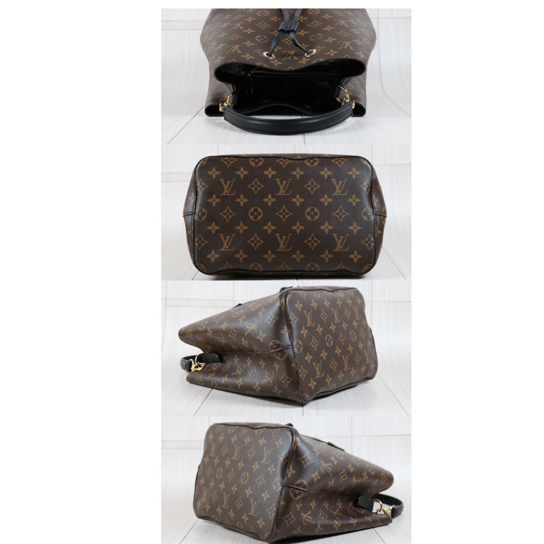 Rank A ｜ LV Monogram Shoulder Bag Black｜S24041501