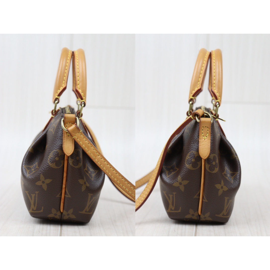 Rank A｜ LV Monogram Nano Turenne Shoulder Bag｜S24061709