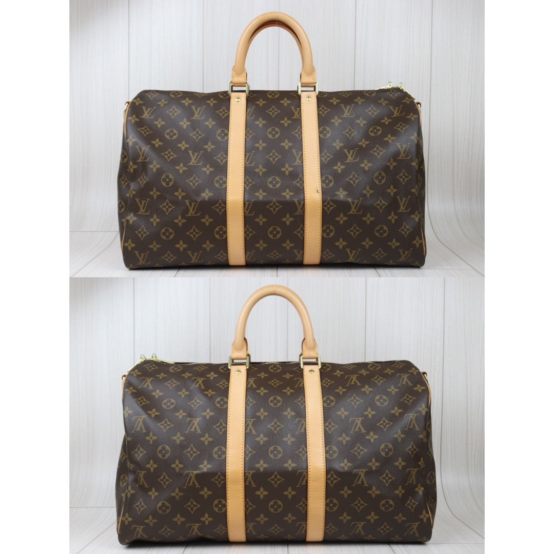 Rank A｜ LV Monogram Keypol Bandrière 45 With Shoulderstrap｜24072914