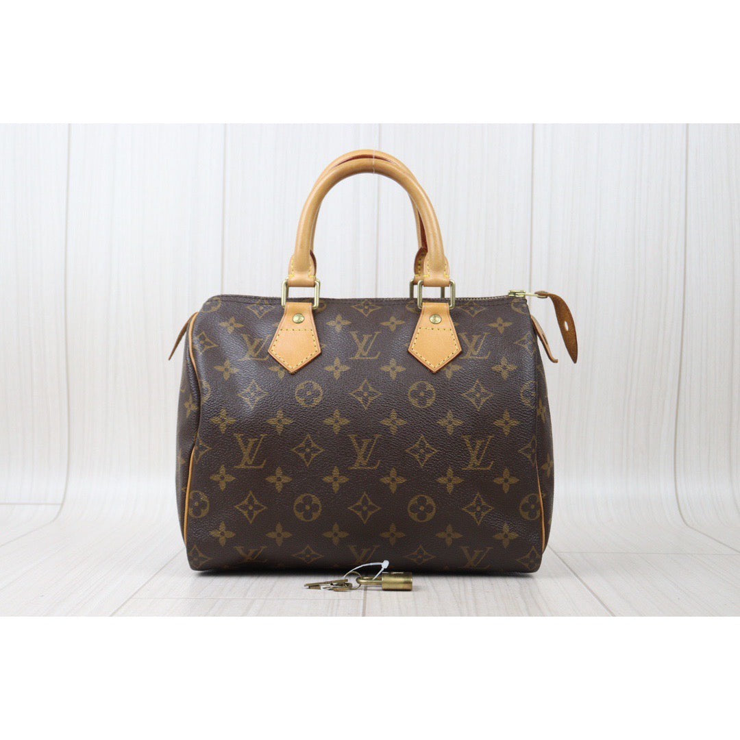Rank AB｜ LV Monogram Speedy 25 Hand Bag ｜24070915
