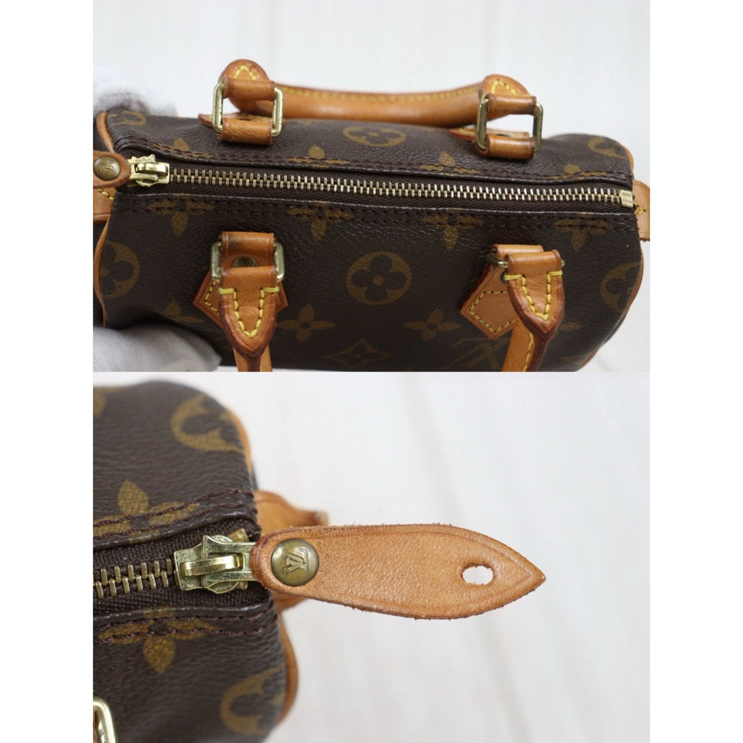 Good ( Rank AB)｜ LV Monogram Mini Speedy Handbag With Shoulderstrap｜25042111