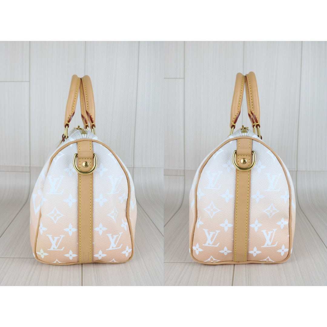 Excellent（Rank SA）｜LV Monogram speedy25 Gradient color Limited edition Handbag WithShoulder Bag｜B25012211