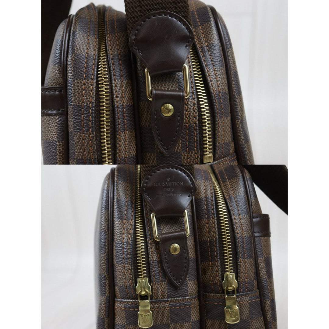 Rank AB ｜ LV Special Order Damier Reporter PM Shoulder Bag ｜S24071437