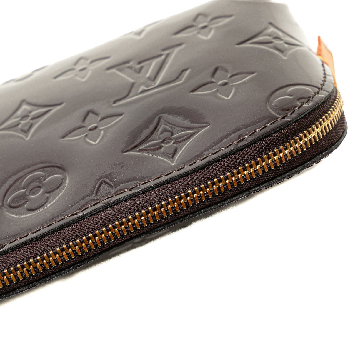 Purple Louis Vuitton Monogram Vernis Cosmetic Pouch