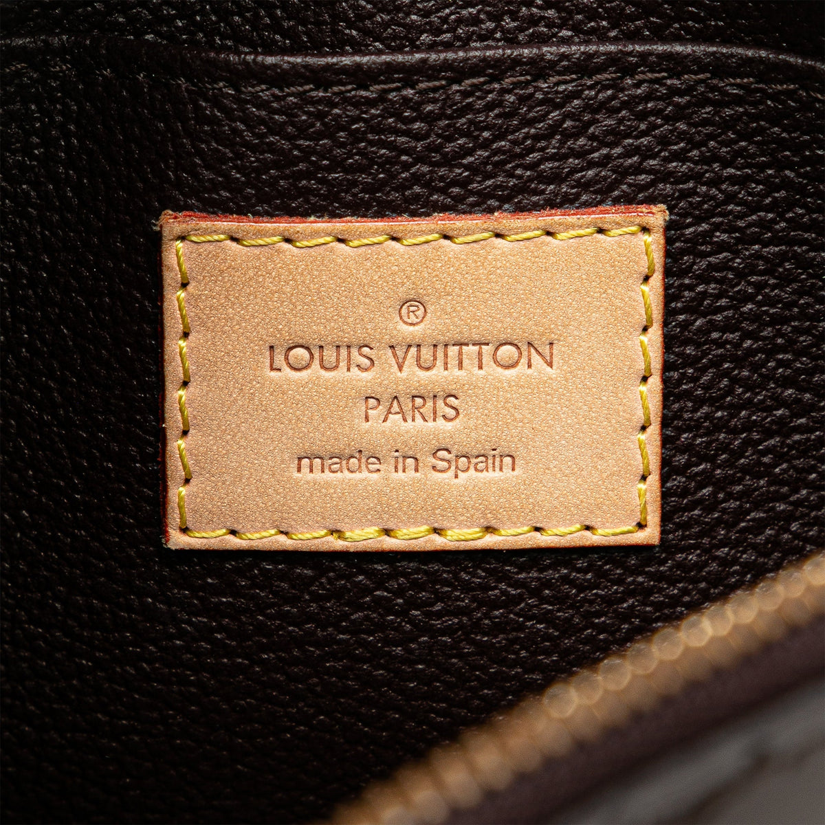 Purple Louis Vuitton Monogram Vernis Cosmetic Pouch