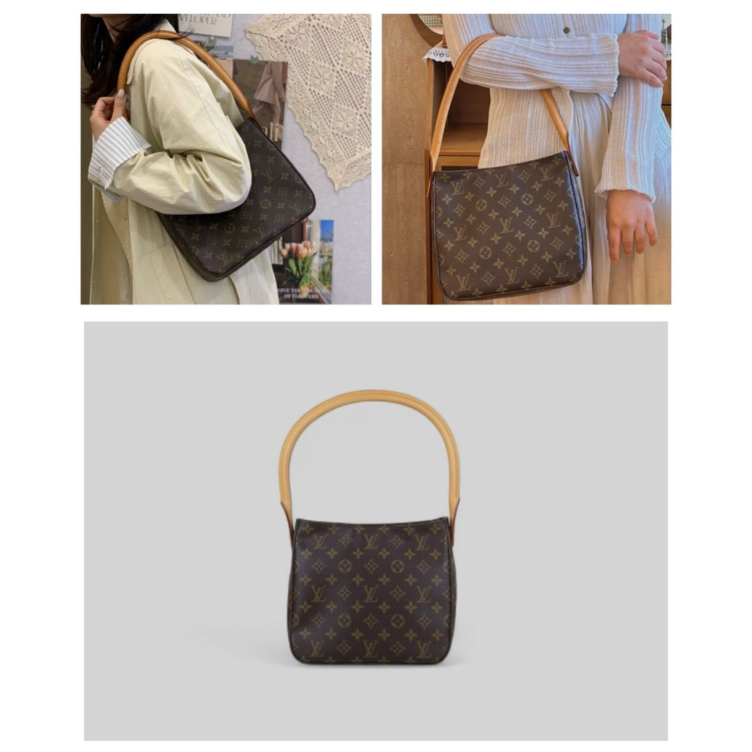Very Good ( Rank A) ｜ LV Monogram Looping MM Shoulder Bag ｜H24103002