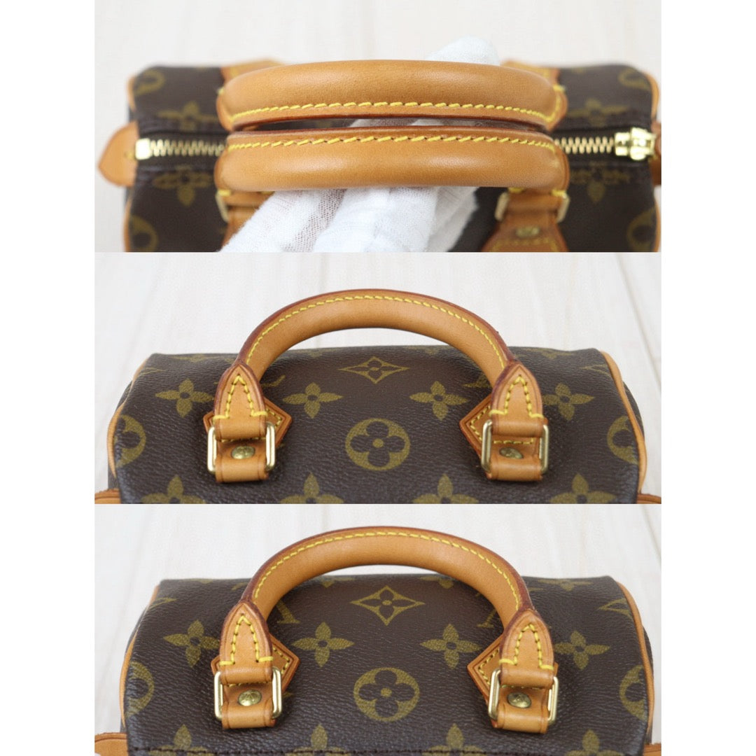 Very Good ( Rank A)｜ LV Monogram Mini Speedy Handbag With Shoulderstrap｜24101720