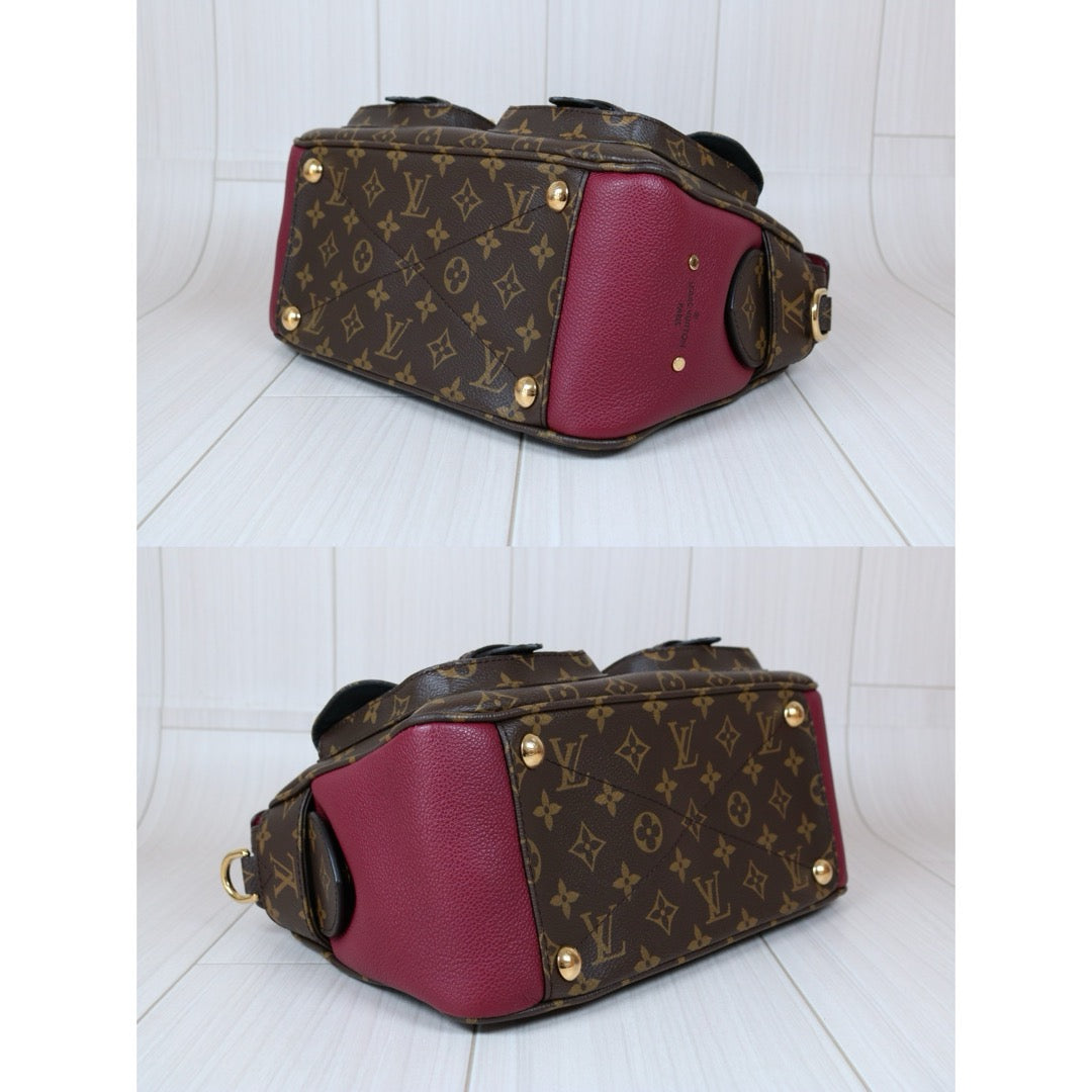 Very Good ( Rank A)｜ LV Monogram Manhattan Tote Bag With Shoulder Bag｜S24100202