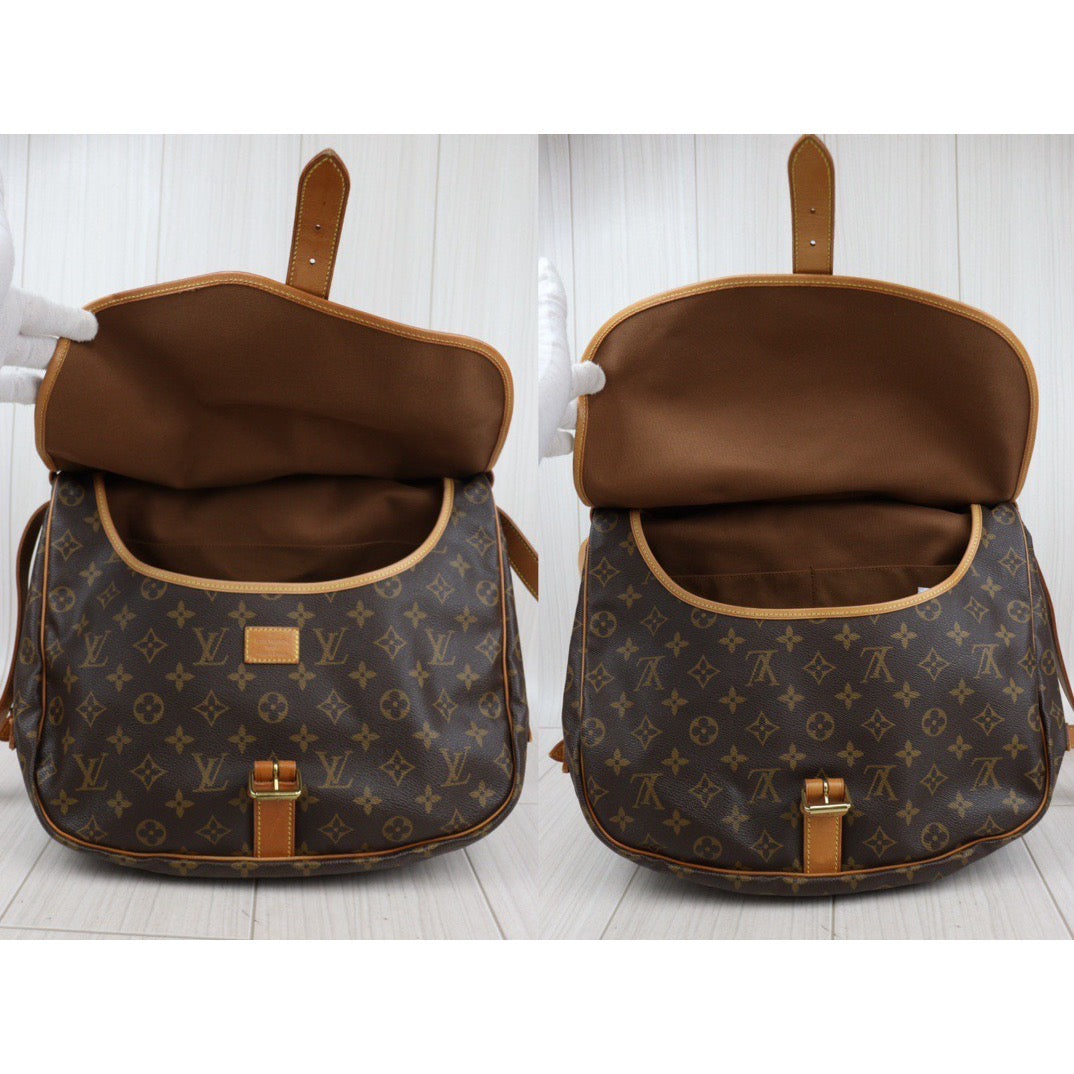 Rank AB ｜ LV Monogram Saumur 35 Shoulder Bag｜24031414
