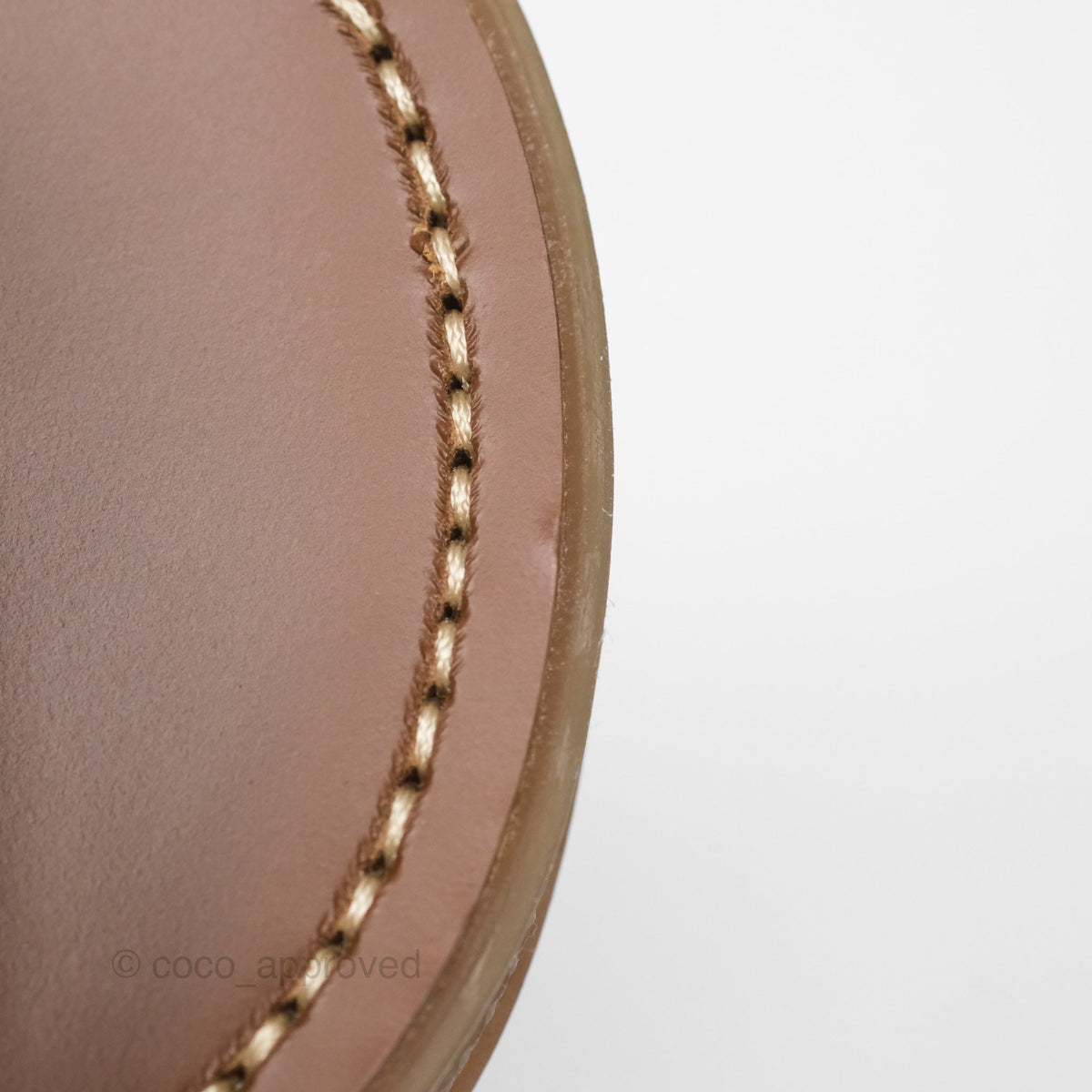 Celine Clea Triomphe Sandals Calfskin Vegetal Tanning & Canvas Size 36