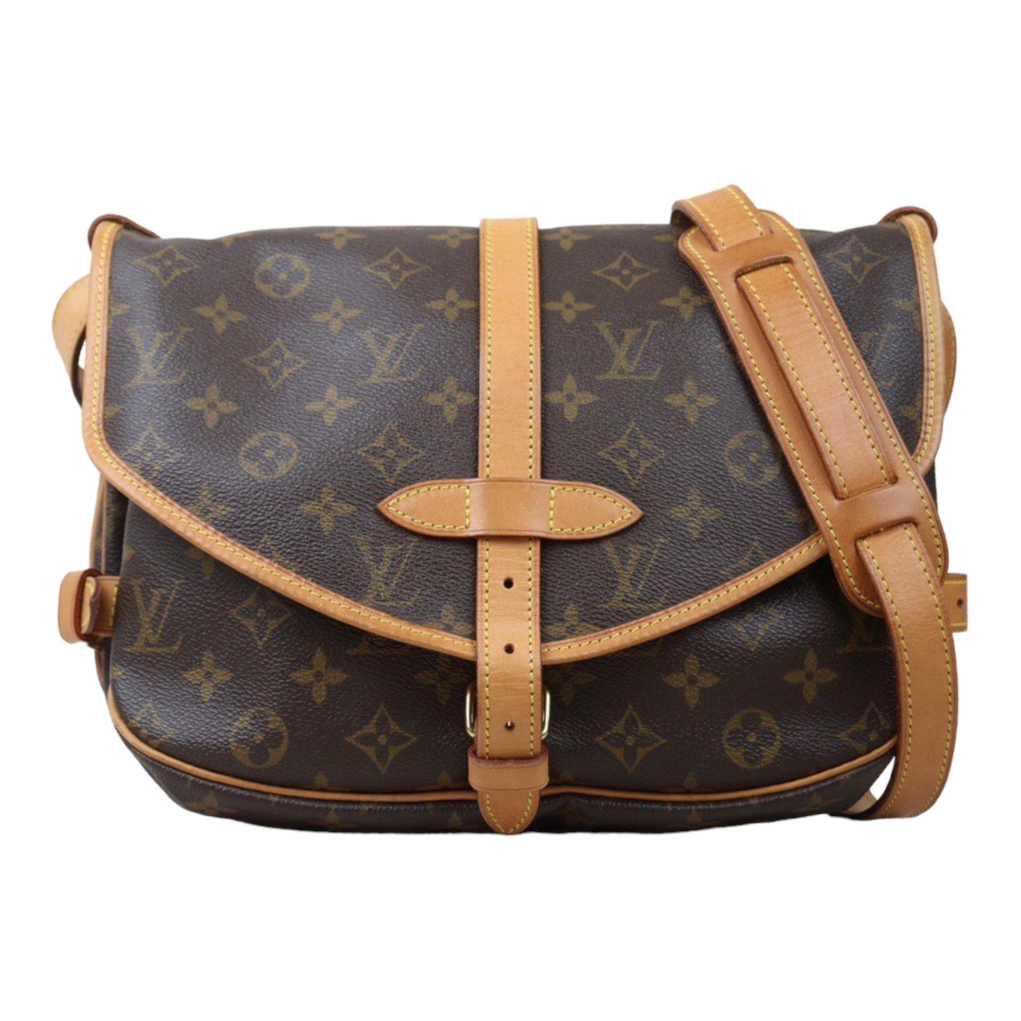 Rank AB ｜ LV Monogram Saumur 30 Shoulder Bag｜24070103