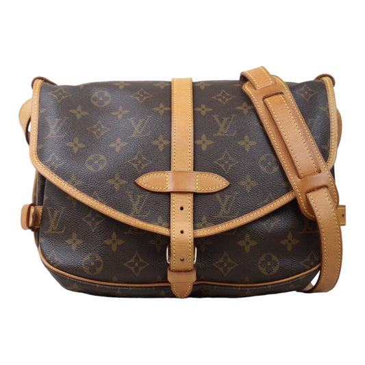 Rank AB ｜ LV Monogram Saumur 30 Shoulder Bag｜24070103