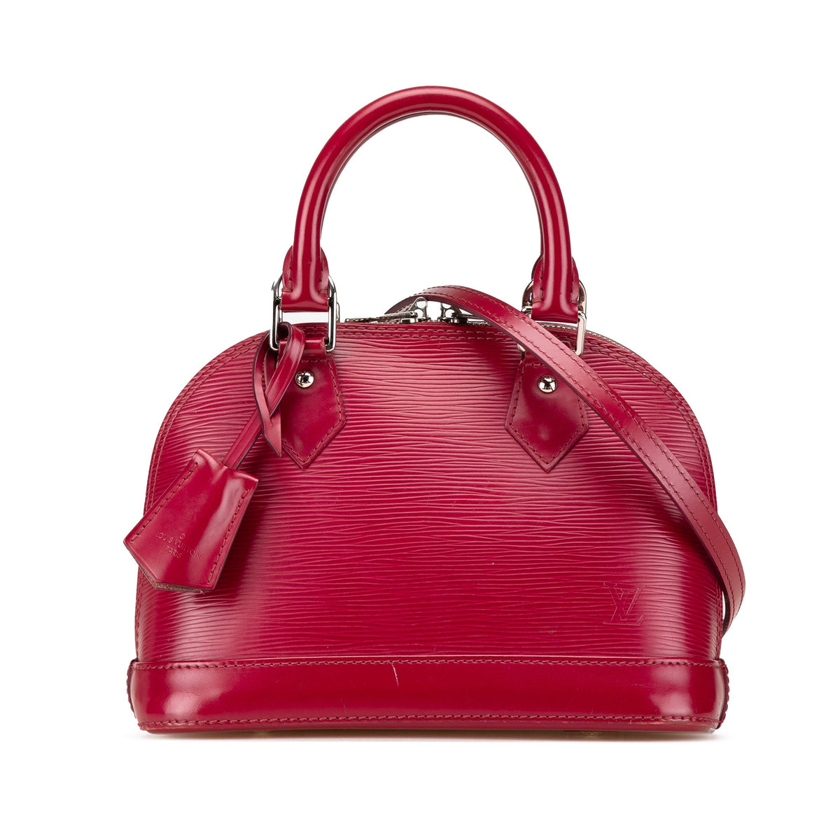 Pink Louis Vuitton Epi Alma BB Satchel