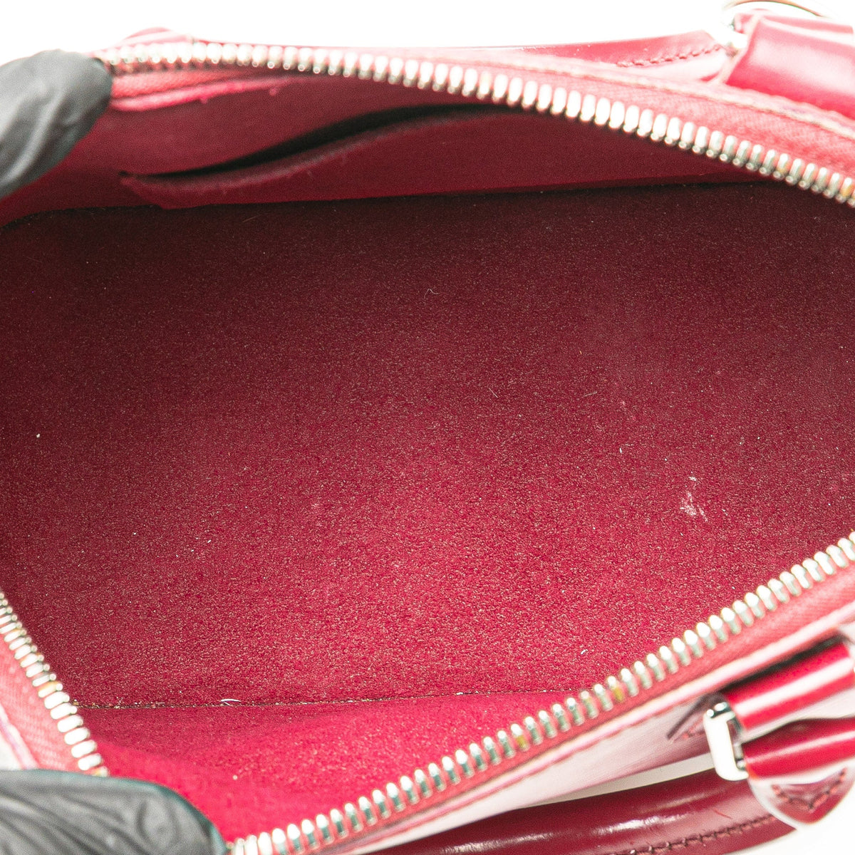 Pink Louis Vuitton Epi Alma BB Satchel