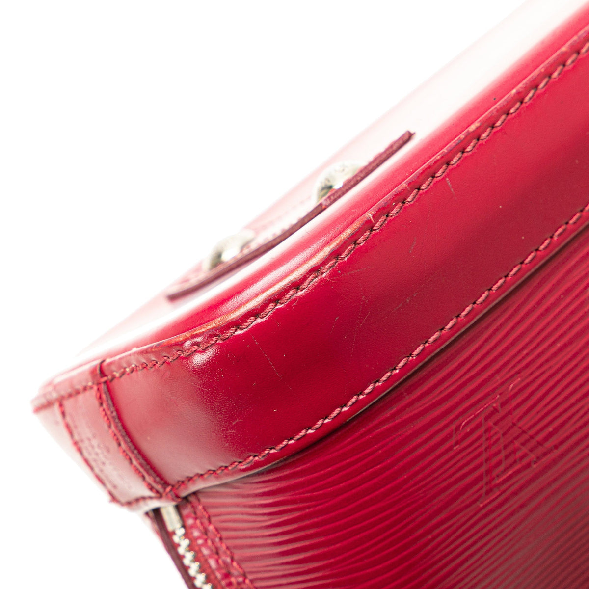 Pink Louis Vuitton Epi Alma BB Satchel