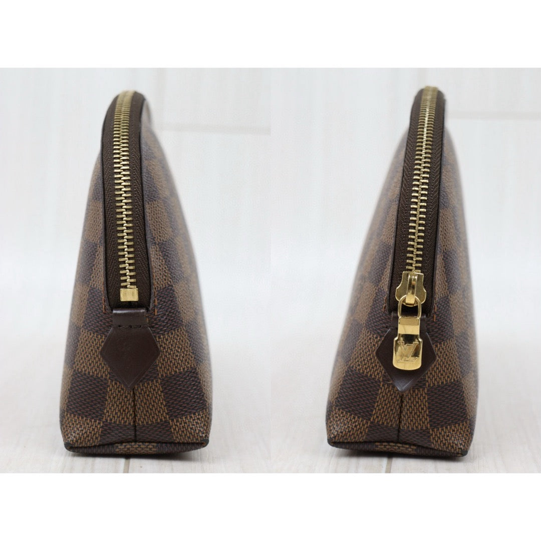 Good ( Rank AB)｜LV Damier GM Pochette Cosmetics｜S25033004