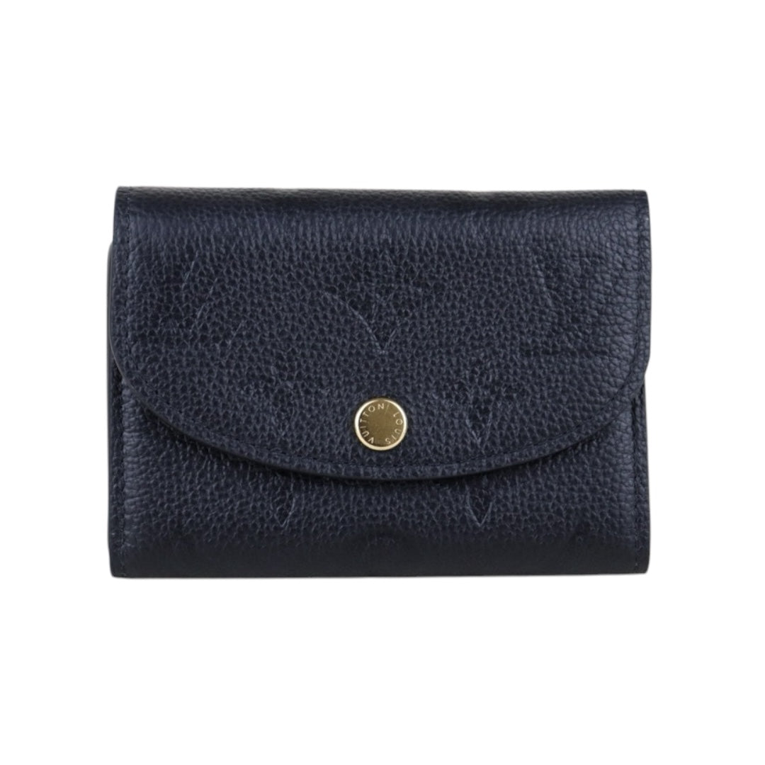 Very Good ( Rank A)｜ LV Monogram Calf Skin Card Holder Black IC Chips Model ｜Counter Price ￥69,300JPY｜H25022602