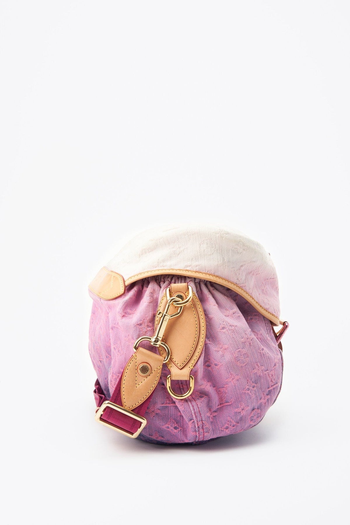 Louis Vuitton Rose Pink Denim Sunburst / Sunshine Bag