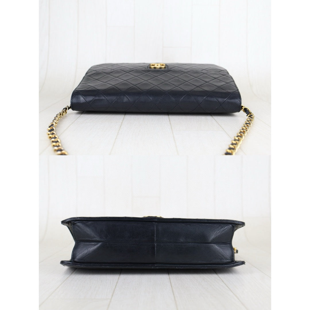 Good ( Rank AB)｜ CHANEL  Lamb Skin Chain CF 25 Shoulder Bag Made in 1997-1999Year ｜H24112501
