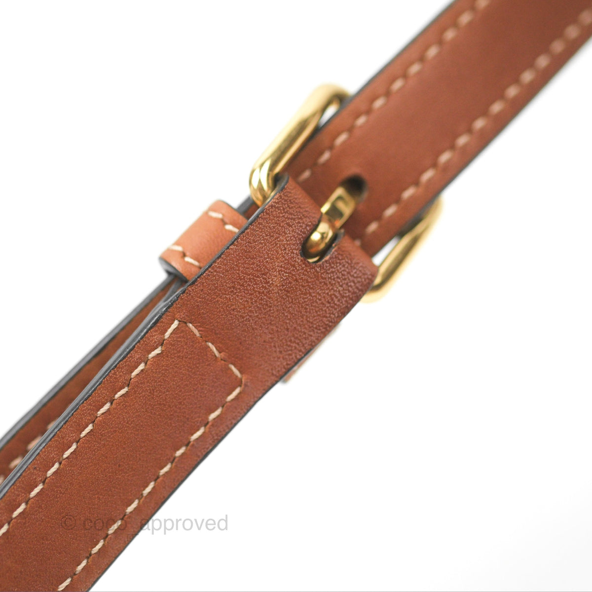 Celine Triomphe Shoulder Bag Tan Calfskin