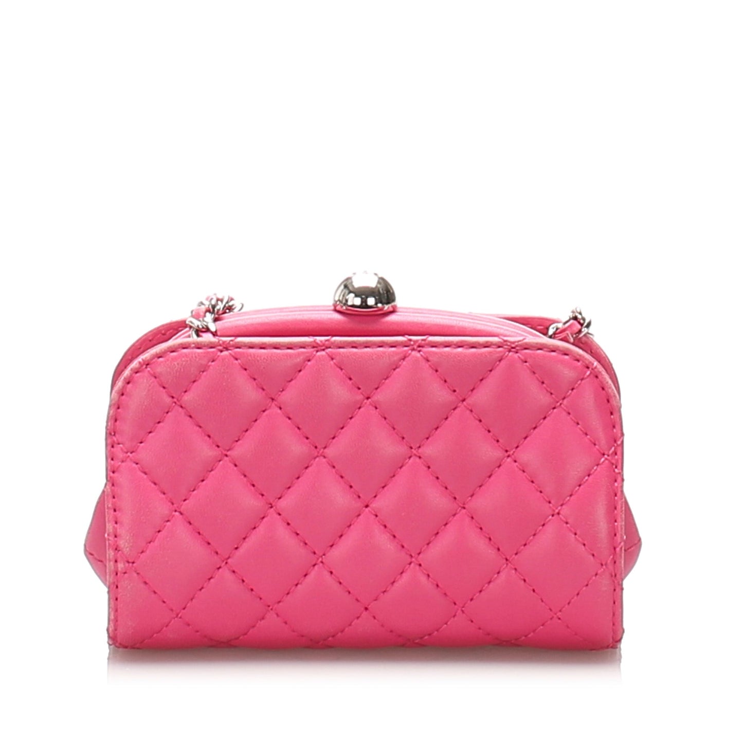 CC Lambskin Leather Crossbody Bag Pink