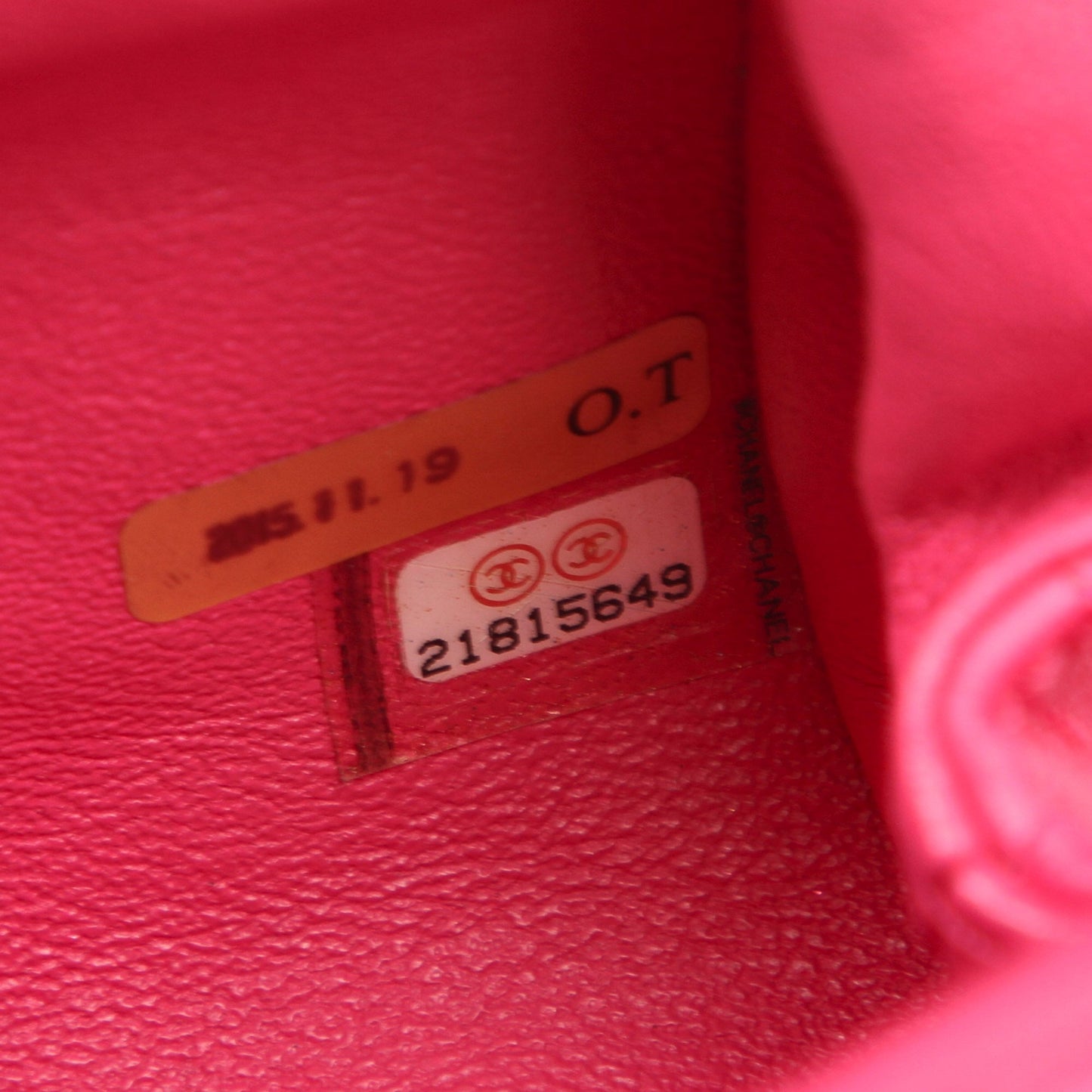 CC Lambskin Leather Crossbody Bag Pink