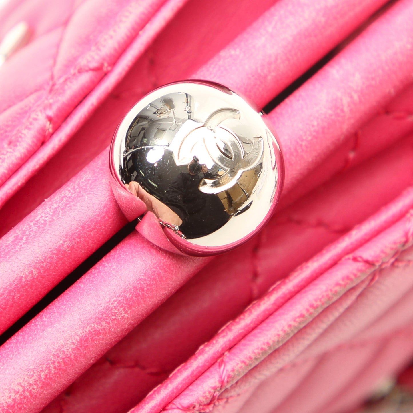 CC Lambskin Leather Crossbody Bag Pink
