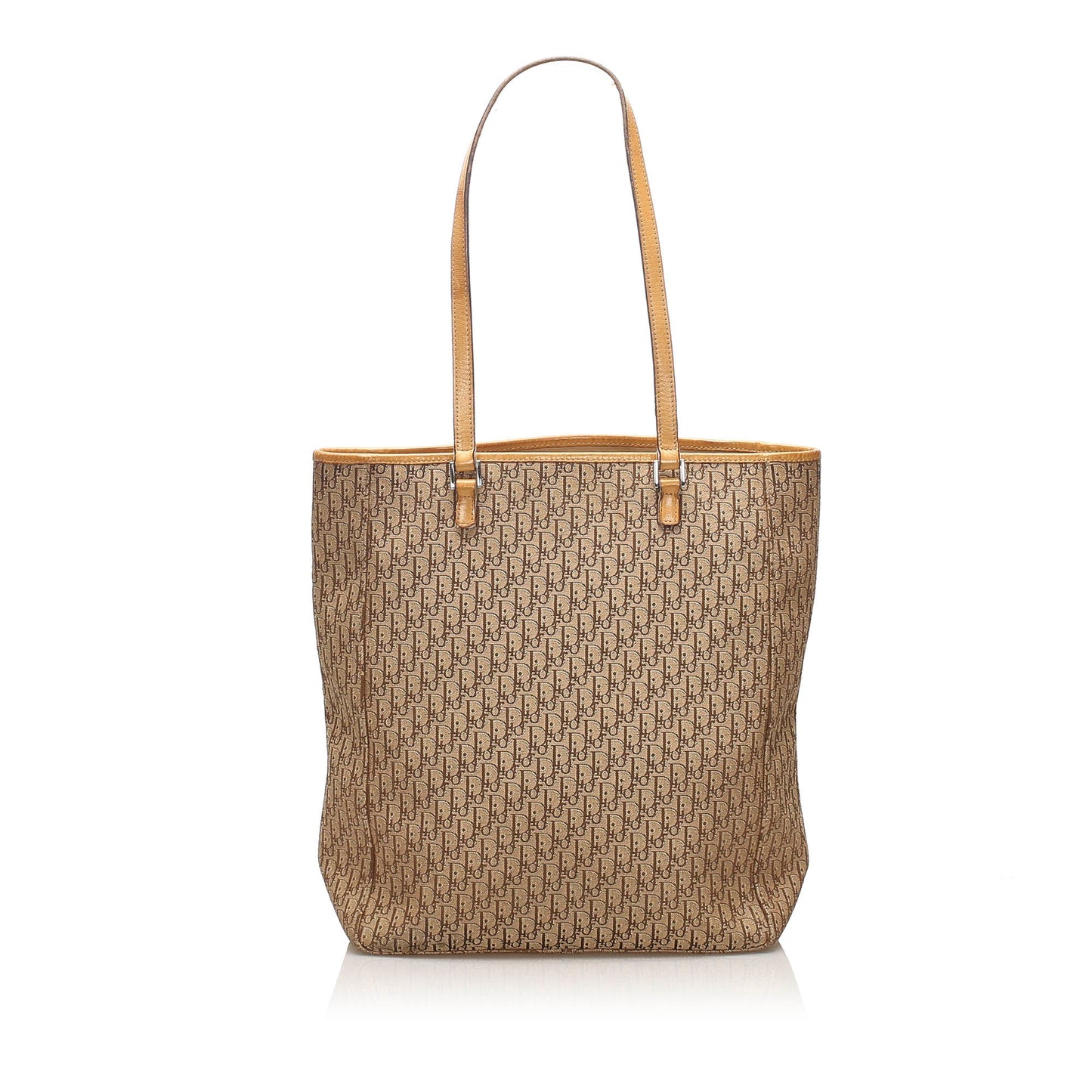 Dior Dior Oblique Canvas Tote Bag Brown