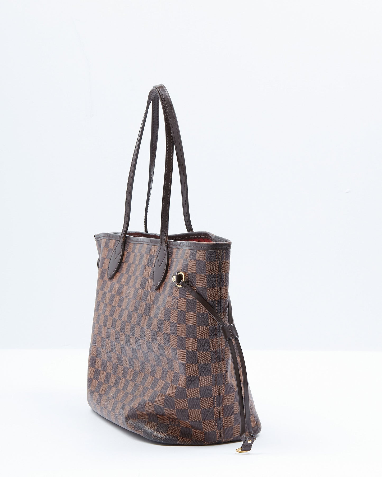 Louis Vuitton Damier Ebene Canvas Neverfull MM Tote Bag NO POUCH